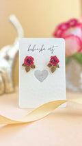 Mini Red Roses - Stud